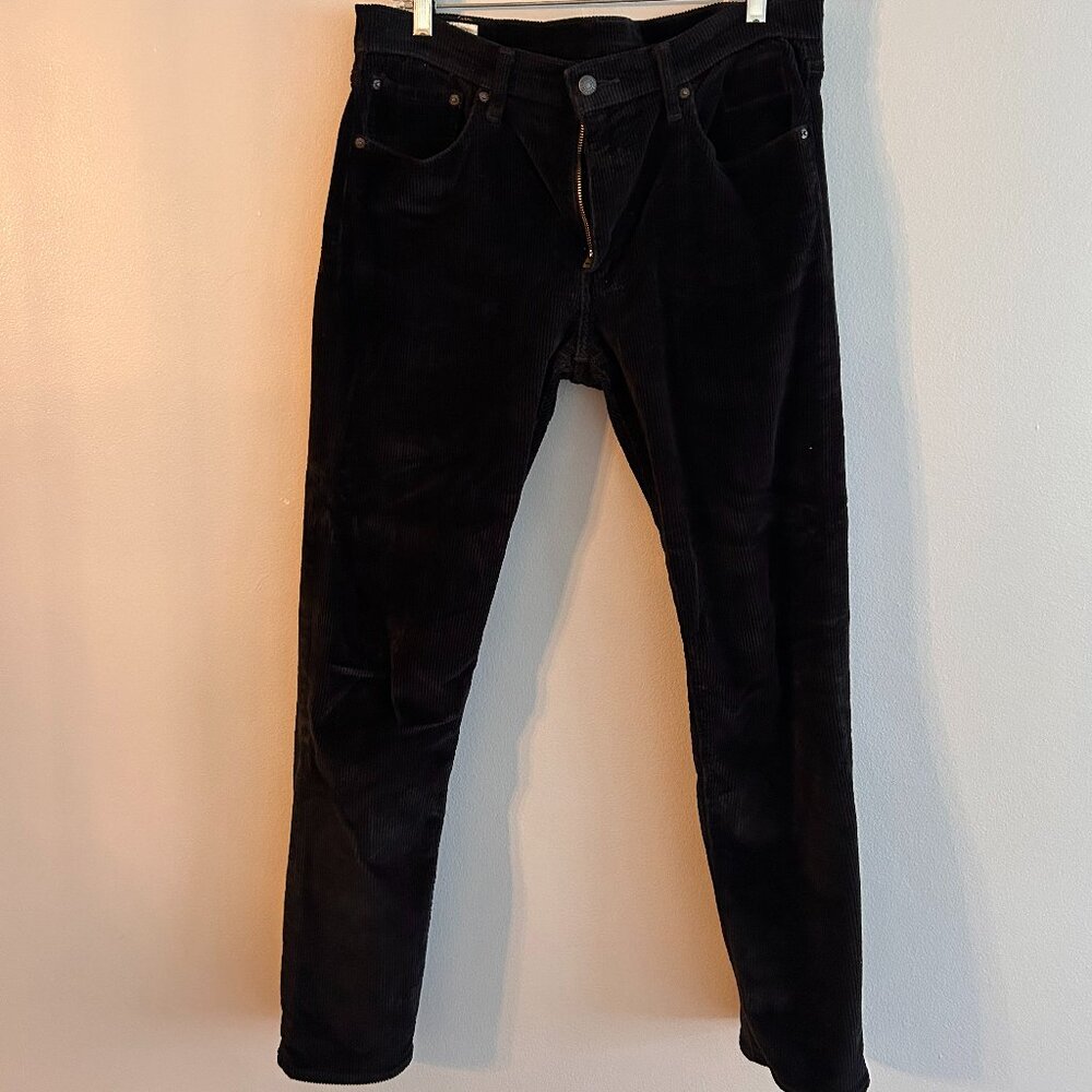 Levi’s 502 Premium Corduroy Men’s Pants 33x32 Black